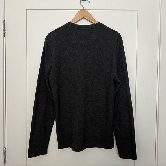 Original Penguin Sweater Mens Large Gray Long Sleeve Pullover Crew Cotton Blend - Picture 8 of 12